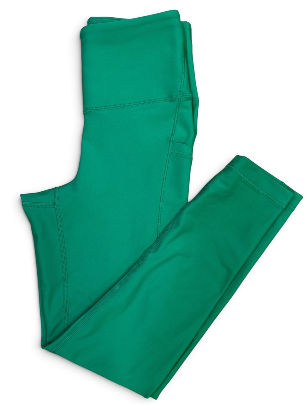 Athleta Interval Stash 7/8 Tight Leggings - Green - XXS